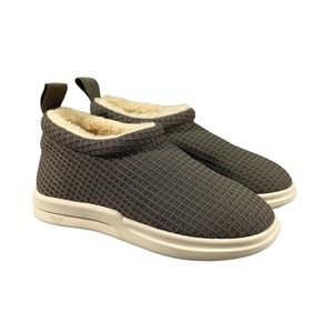 Lusso Cloud Guru Sherp Chukka Size 8 Slip On Comfort Shoes Waffle Knit Gray